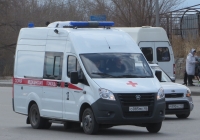 АСМП ГАЗ-А6ВR23 "Газель Next" #О 085 МЕ 45. Курган, улица Ленина