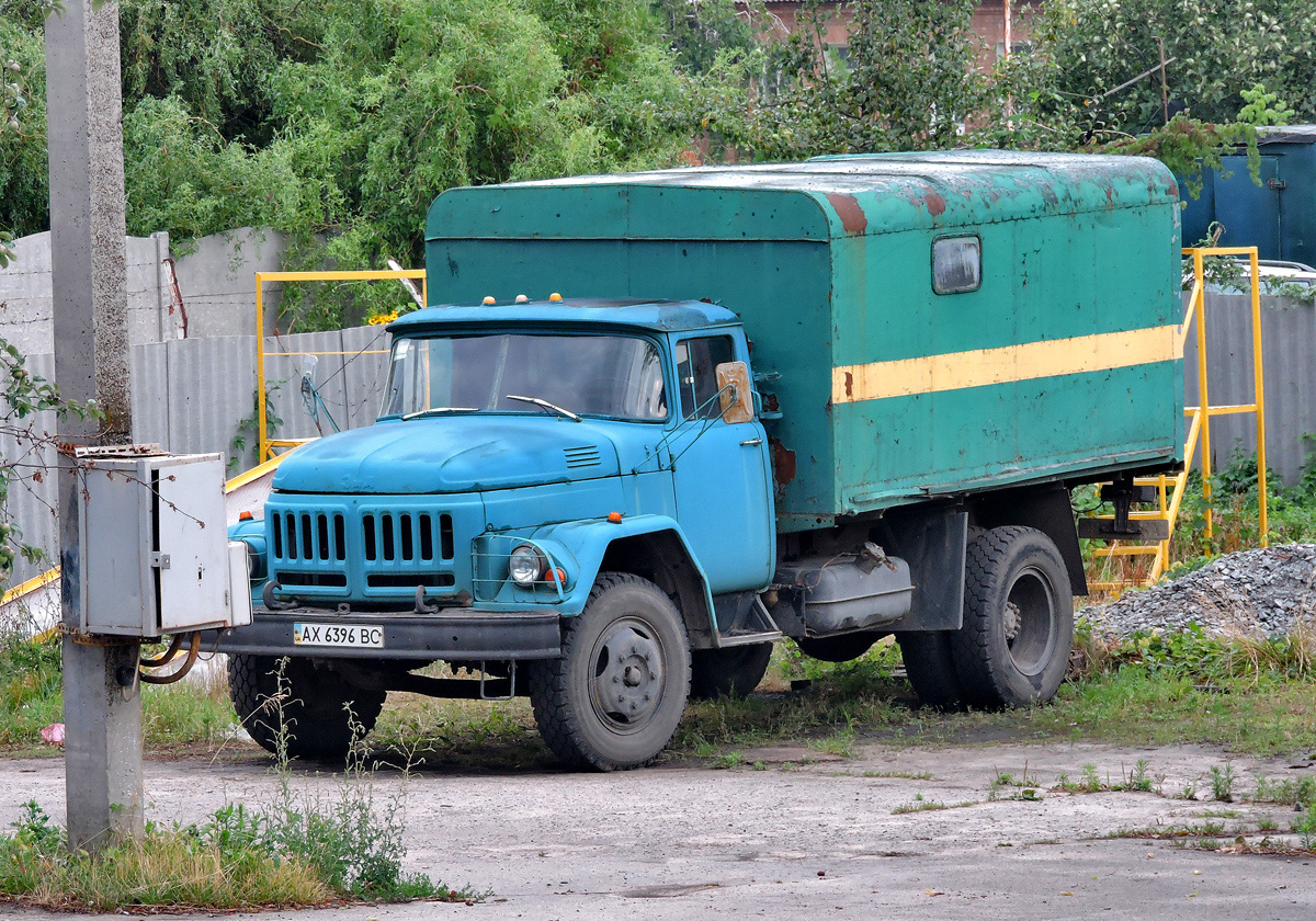 Аварийно-ремонтная машина водоканала  на шасси ЗиЛ-4314 #АХ 6396 ВС. Харьковская область, г. Харьков, Краснодарская улица