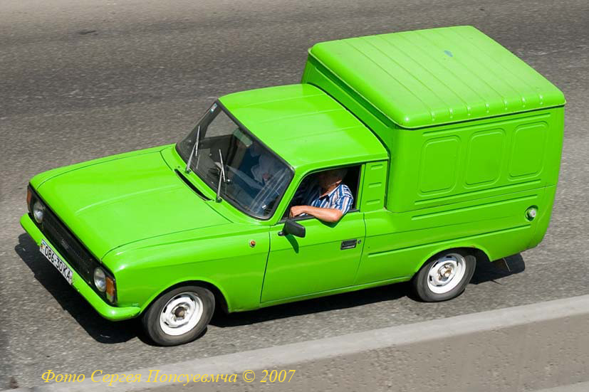 Автофургон ИЖ-2715-01 #086-30 КА. Киев, улица О. Телиги