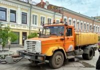 Поливомоечная машина КО-713 на шасси ЗиЛ-433362 #Е 744 ЕН 163. Самара, Ленинградская улица