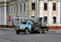 Автокран КС-3575А на базе ЗиЛ-133ГЯ #АХ 4682 АВ. Харьковская область, г. Харьков, Московский проспект