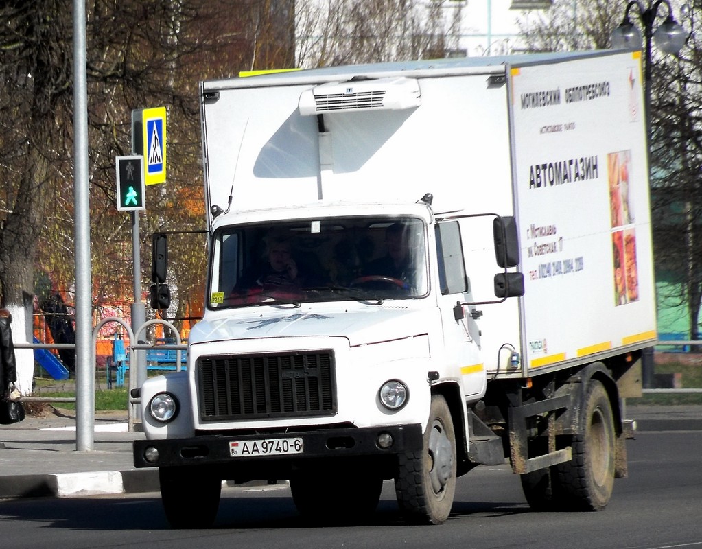 Автофургон "Купава" на шасси ГАЗ-3309 #АА 9740-6. Беларусь, Могилёвская область, Кричев
