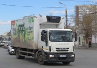 Фургон АФ-4750Е3 на шасси IVECO EuroCargo #О 449 НС 750. Курган, Пролетарская улица