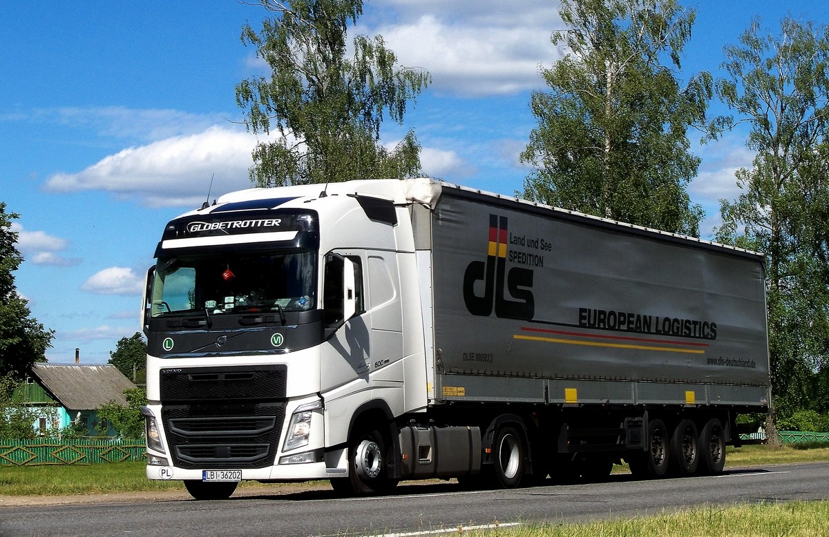 Седельный тягач Volvo FH* #LBI 36202. Беларусь, Могилёвская область, Климовичский район, автодорога Р-43