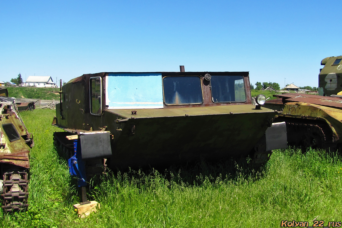 Переделанный БТР-50П. Алтайский край, Ребрихинский район