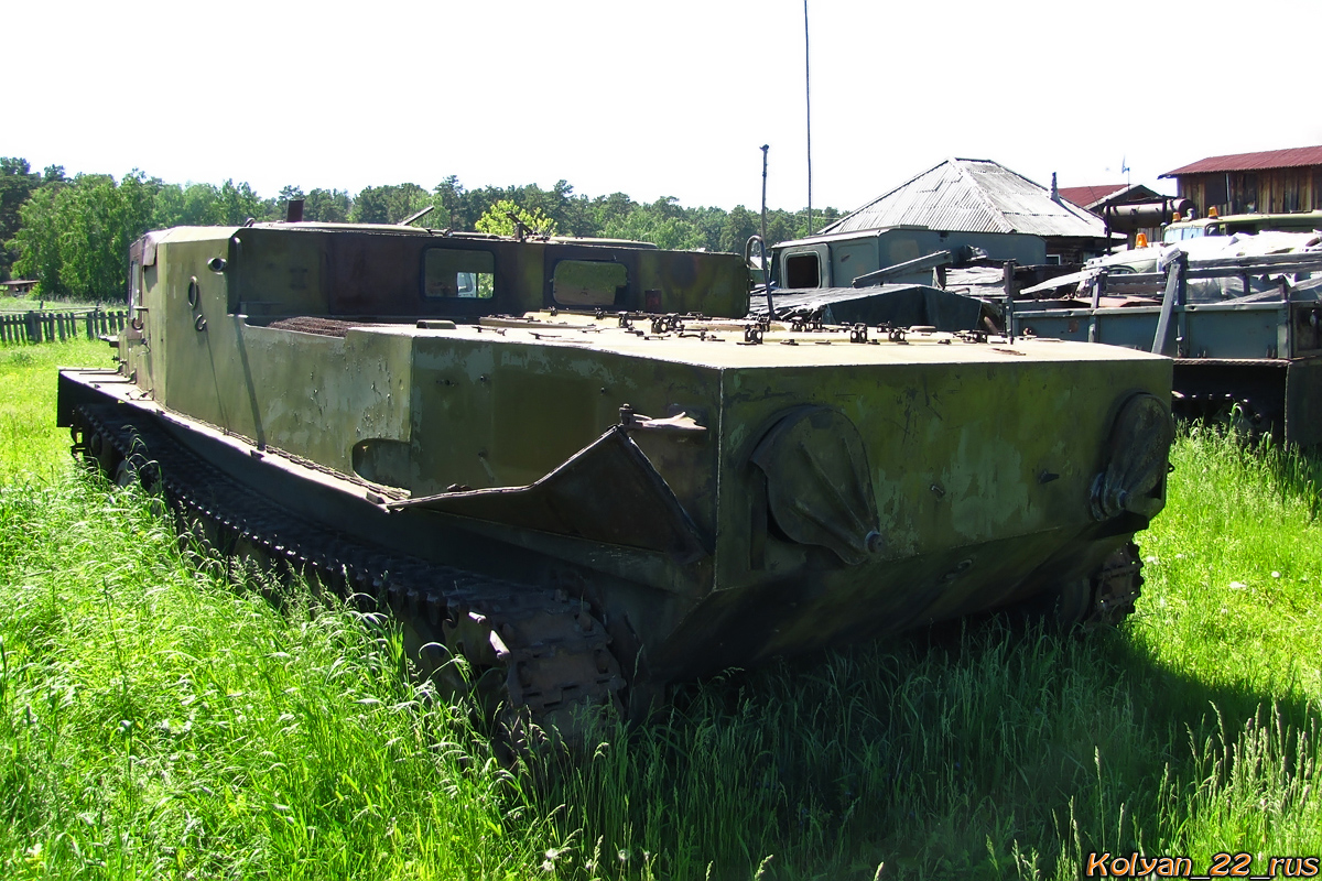 Переделанный БТР-50П. Алтайский край, Ребрихинский район