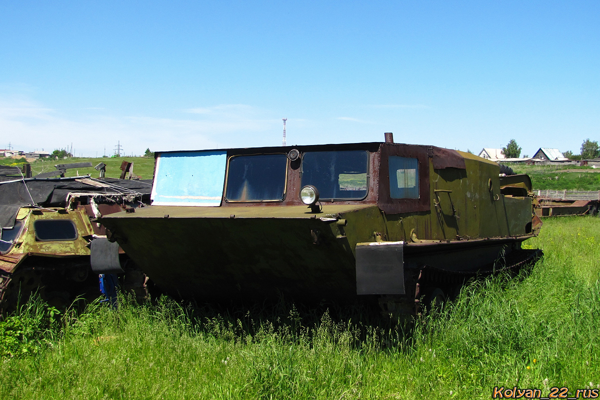 Переделанный БТР-50П. Алтайский край, Ребрихинский район