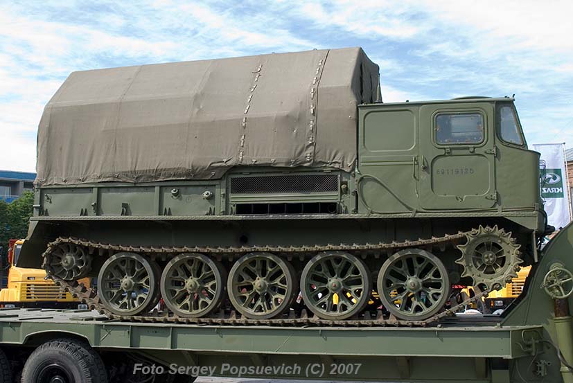 Кабелеукладчик П-286 "След" на шасси тягача АТС-59Г. . Украина, Полтавская область, Кременчугский район, г. Кременчуг.