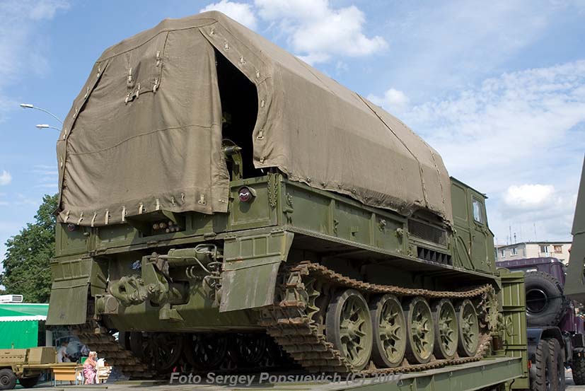 Кабелеукладчик П-286 "След" на шасси тягача АТС-59Г. . Украина, Полтавская область, Кременчугский район, г. Кременчуг.