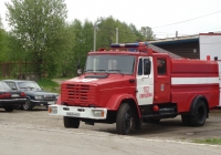Пожарная цистерна АЦ-4,0-40(433112)ПМ-599 на шасси ЗиЛ-433112 #В 063 РМ 47. Ленинградская область, Всеволожский район, пос. Свердлово