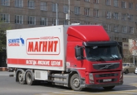Изотермический фургон Schmitz Cargobull на шасси Volvo FM #А 037 МЕ 37 .  Курган, улица Куйбышева 