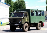 Вахтовый автобус ВМ-2001 на шасси ГАЗ-66 #АЕ 9674-6. Беларусь, Могилёвская область, Чериков