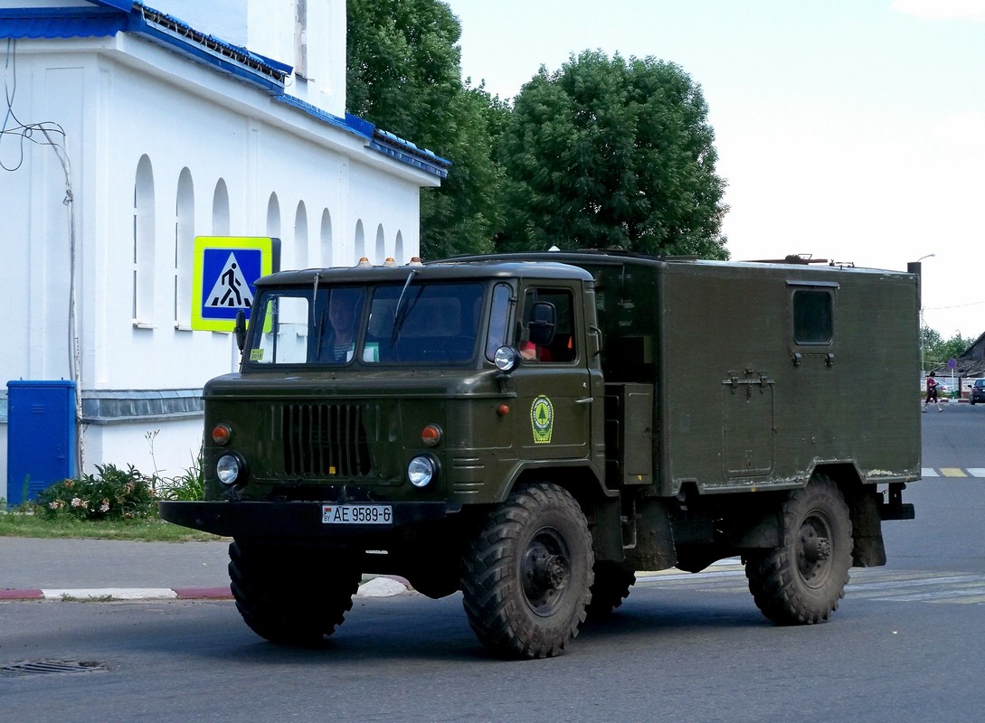 Автофургон К66Н на шасси ГАЗ-66-14 #АЕ 9589-6. Беларусь, Могилёвская область, Чериков
