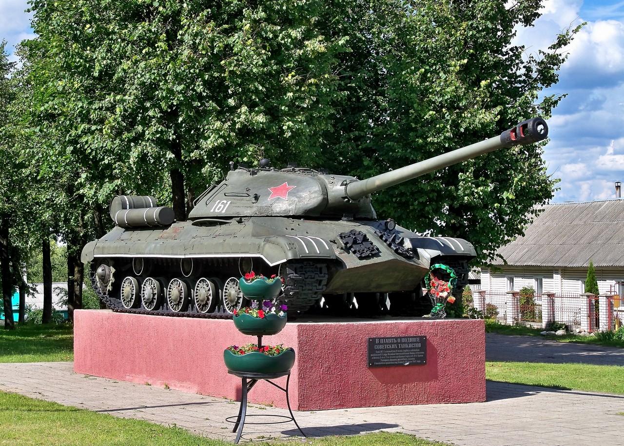Тяжёлый танк ИС-3М №161. Беларусь, Витебская область, Сенно