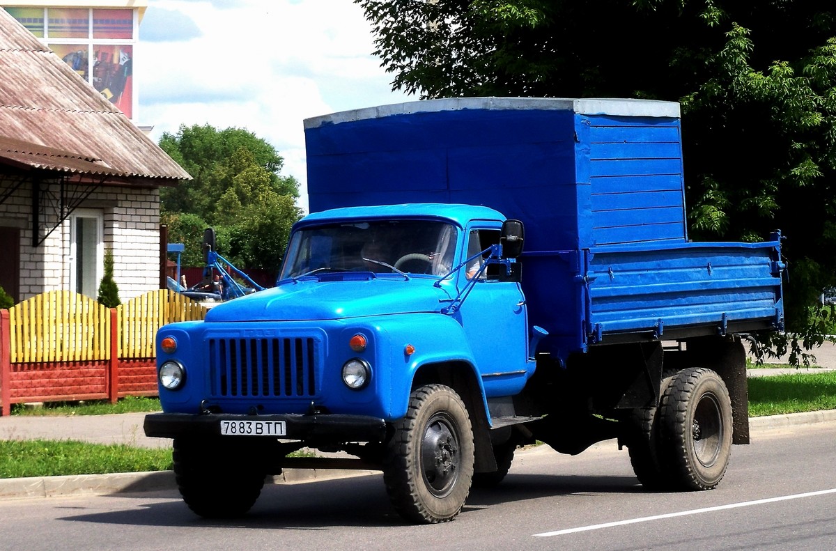 Самосвал ГАЗ-САЗ-3507 #7883 ВТП. Беларусь, Витебская область, Толочин
