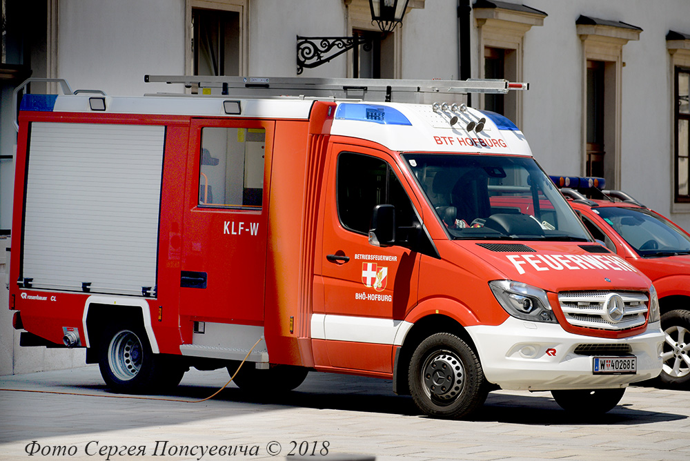 Пожарная машина Rosenbauer CL на шасси Mersedes-Benz Sprinter #W 40268 E. Австрия, Вена