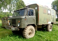 Фургон К66 на шасси ГАЗ-66-12 #В 080 МР 47. Псковская область, Порховский район, д. Нестрино