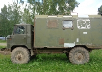 Фургон К66 на шасси ГАЗ-66-12 #В 080 МР 47. Псковская область Порховский район д,Нестрино