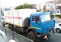 Автомастерская 5759-0000010-30 на шасси КамАЗ-43114  #Т 745 ХЕ 163. Самара, улица Осипенко