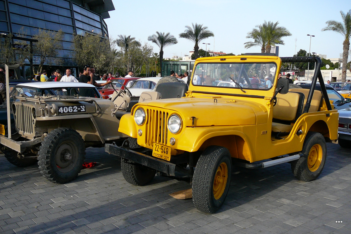 Willys Jeep, #22-540. Израиль, Тель Авив