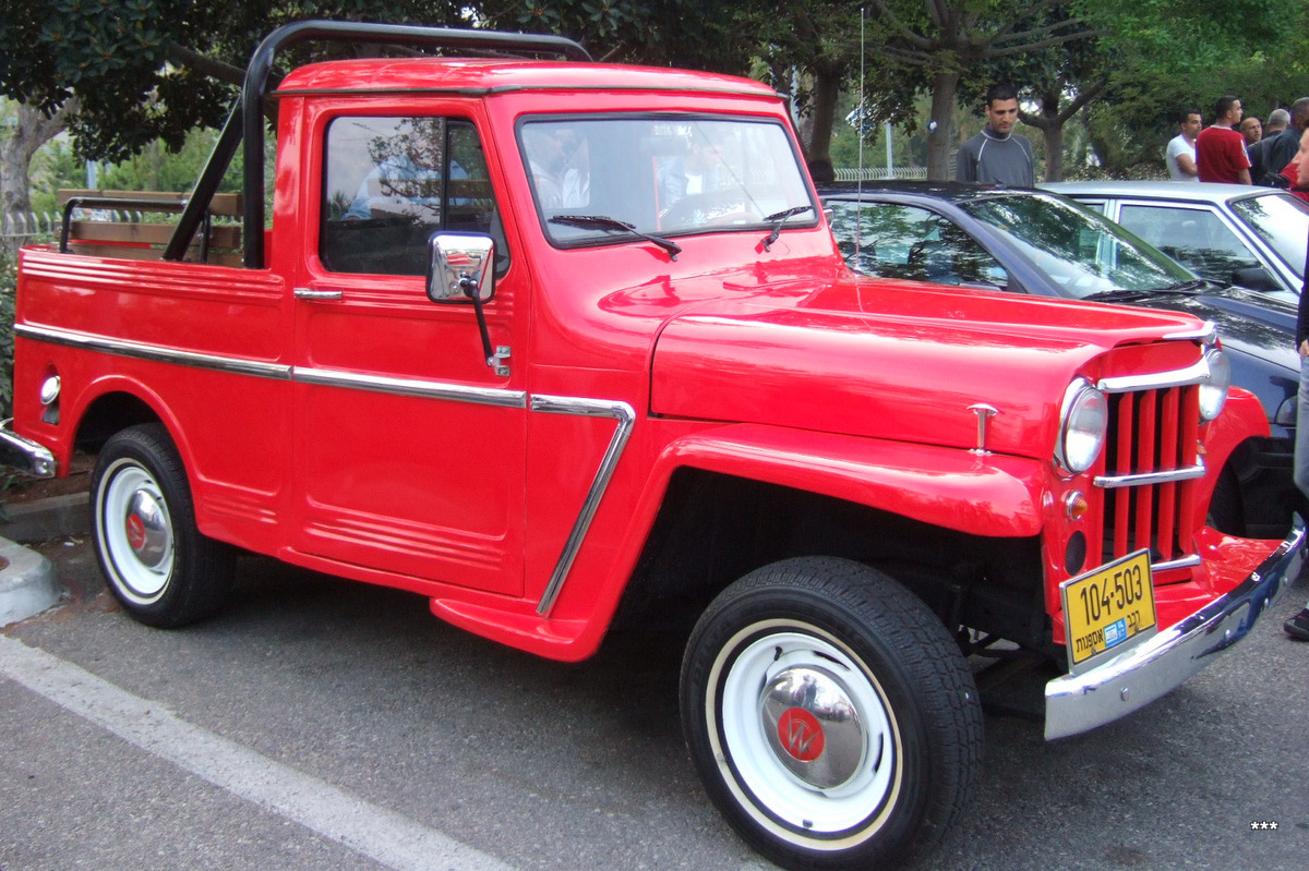 Willys Pickup, #104-503. Израиль, Тель Авив
