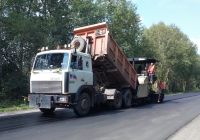 КДМ ЭД244А1 на шасси МАЗ-5516Х5 # Х 521 ЕВ 60. Псковская область, Порховский район, пос.Волышово