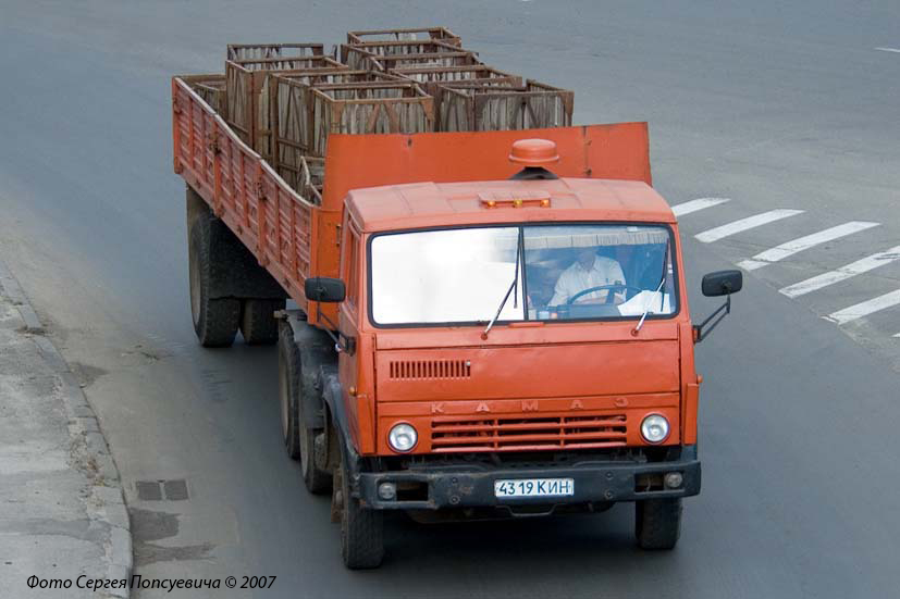 Седельный тягач КамАЗ-5410. Гос. № 43 19 КИН.. Киев, Окружная дорога / проспект Победы