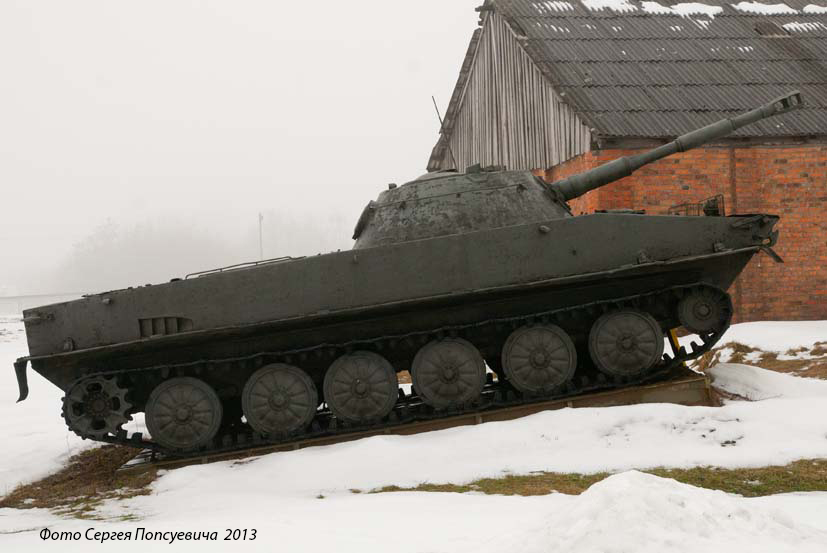 Плавающий танк ПТ-76. Выпуска после ноября 1955 г.. Житомирская область, Новоград-Волынский
