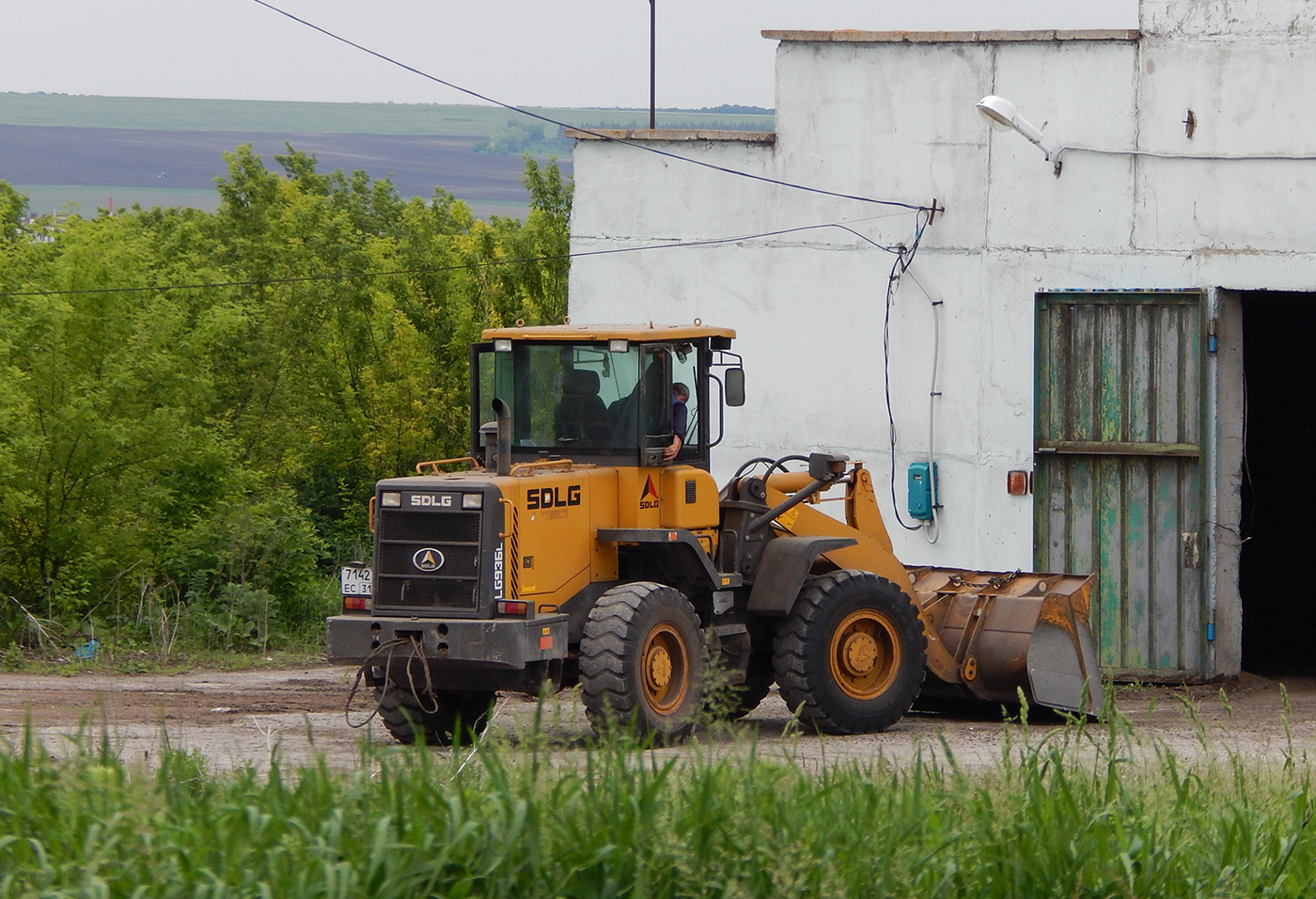 Фронтальный погрузчик SDLG LG936L # 7142 ЕС 31. Белгородская область, г. Алексеевка, пер. Южный
