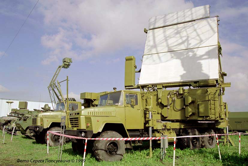 Машина М1 РЛС 64Л6 "Гамма -С1" на шасси КрАЗ-260Г. Московская область, Жуковский, МАКС-1999