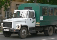 Вахтовый автобус на шасси ГАЗ-3307 #с 199 нм 163. г. Самара, ул. Маяковская