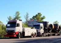 Эвакуатор на шасси Volvo FH12.380 #Н 015 КУ 60. Псковский район, Неёлово, Юбилейная улица