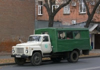вахтовый автобус ТС-3966 на шасси ГАЗ-53-12  #У754МС63. г. Самара, ул. Коммунистическая