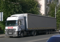 седельный тягач Mersedes-Benz Actros 1841 #у 108 са 750. г. Самара, ул. Самарская