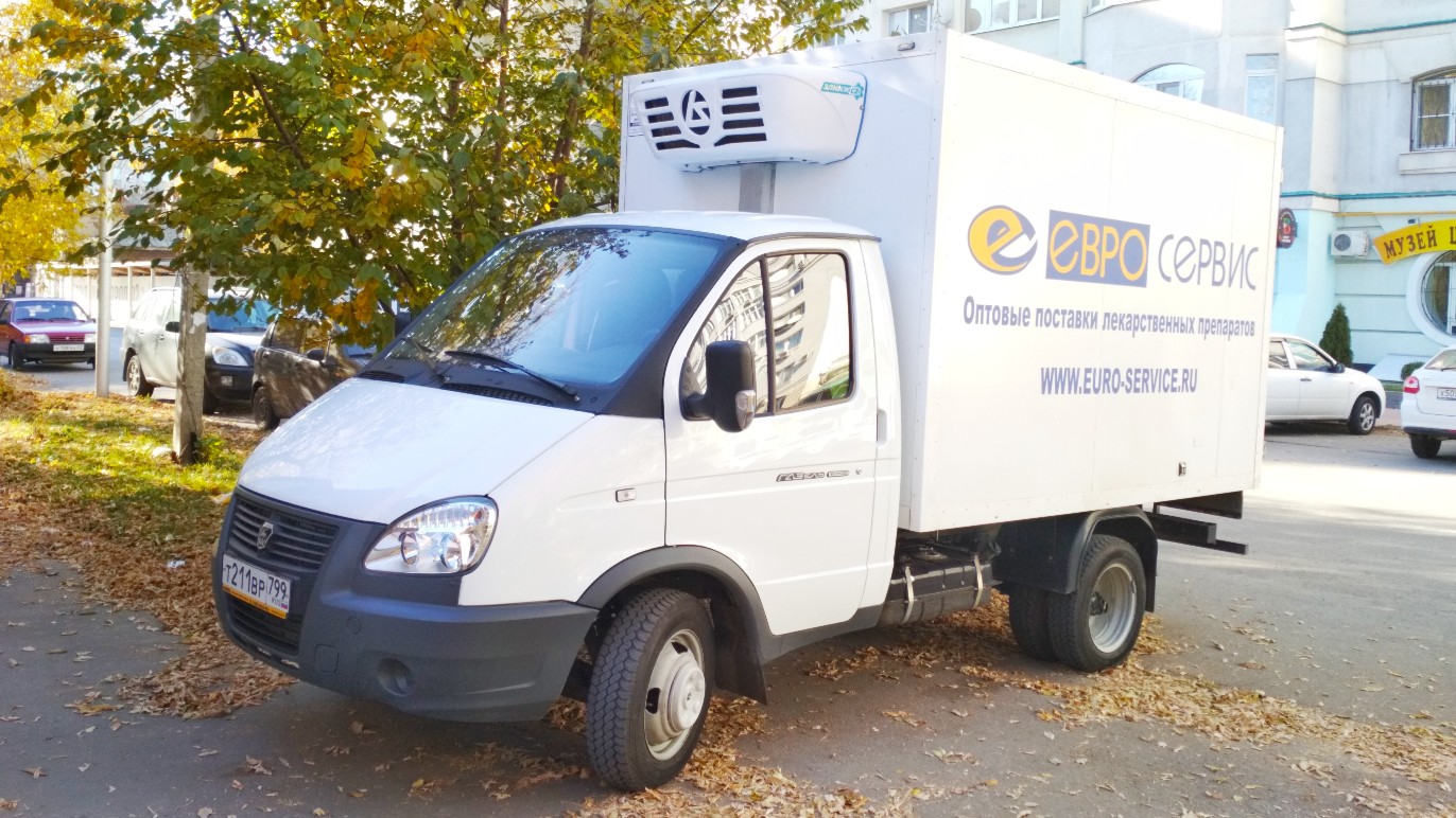 Изотермический фургон на шасси ГАЗ-330200-004 #т 211 во 799. г. Самара, ул. Садовая