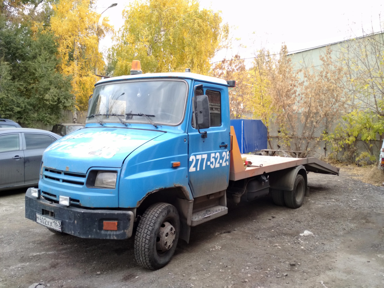 эвакуатор на шасси ЗиЛ-5301* #р 602 хх 163. г. Самара, ул. Красных Коммунаров