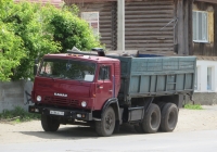 Самосвал КамАЗ-55102 #В 086 ЕС 45. Курганская область, Шадринск, улица Володарского
