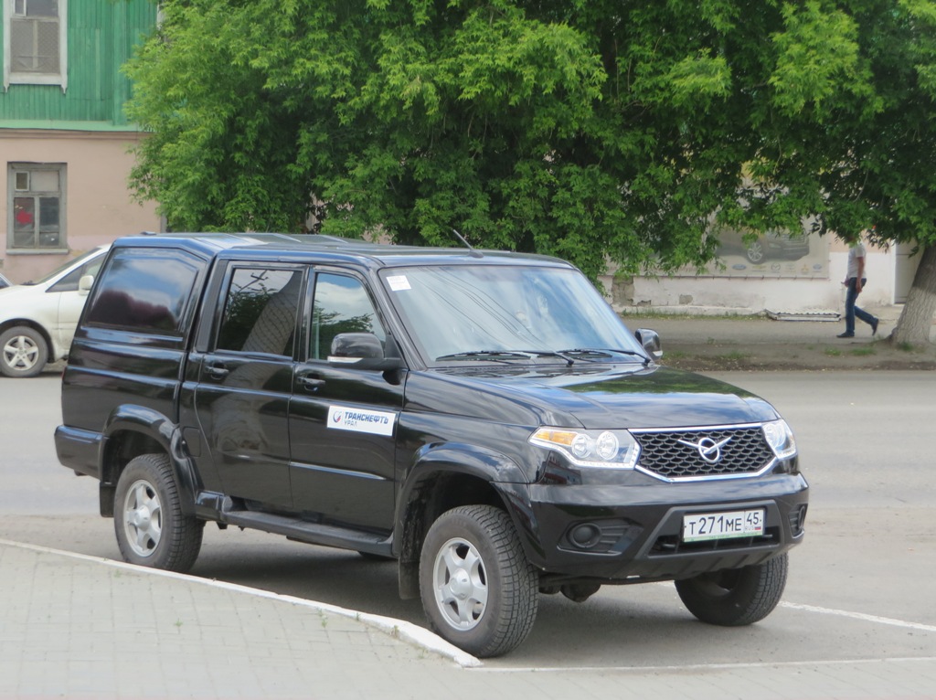 Автомобиль УАЗ-23632 #Т 271 МЕ 45.  Курган, улица Куйбышева 