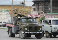 Автовышка АП-17А на шасси ГАЗ-53-14 #О 896 ЕМ 45. Курган, улица Ленина