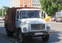 Подметально-уборочная машина ПУМ-1 на шасси ГАЗ-3307 #Е 346 ЕВ 45.  Курган, улица Куйбышева 