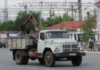 Самосвал с КМУ на шасси ЗиЛ-431411 #К 096 ВС 45.  Курган, Станционная улица