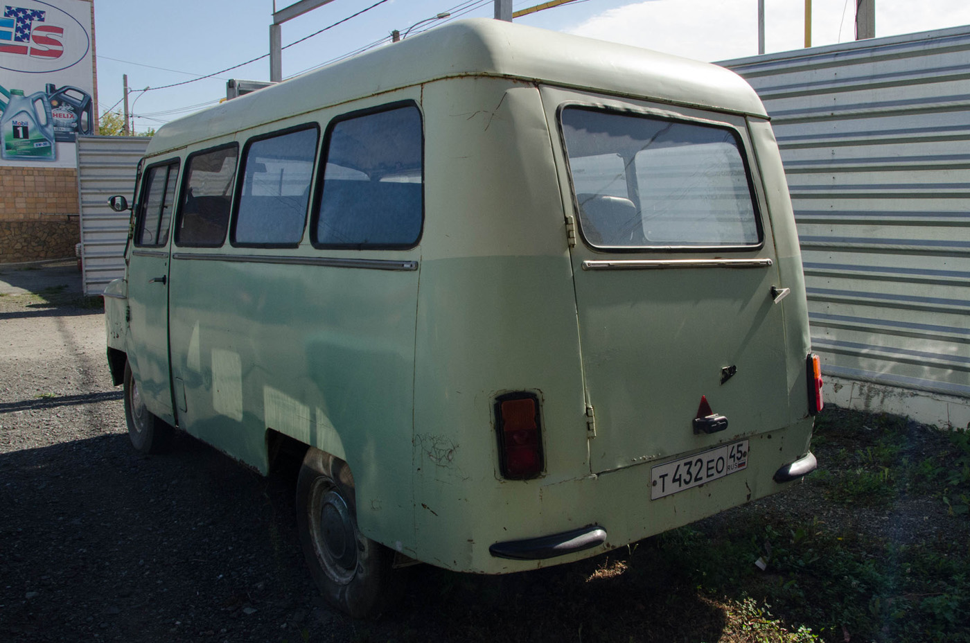 Микроавтобус Nysa 522M #Т 432 ЕО 45. Екатеринбург, Авиационная улица