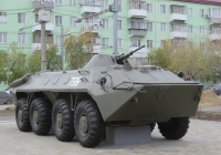 Бронетранспортёр БТР-70 №799.  Курган, Пролетарская улица