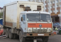 Фургон на шасси КамАЗ-5320 #С 457 АА 45. Курган, улица Климова