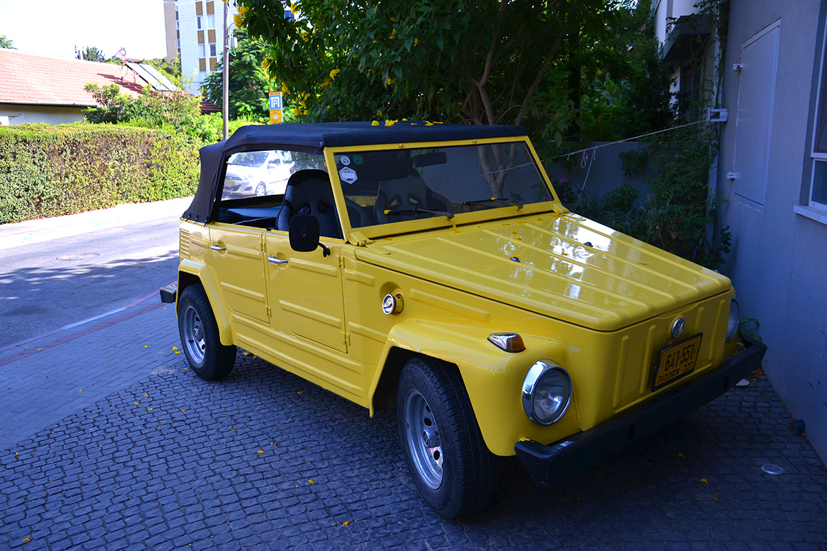 Volkswagen 181 Kurierwagen, #641-551. Израиль, Тель Авив