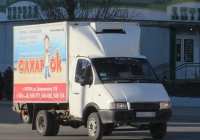 Фургон ГАЗ-3302 "Газель" #А 462 КС 45.  Курган, улица Куйбышева 