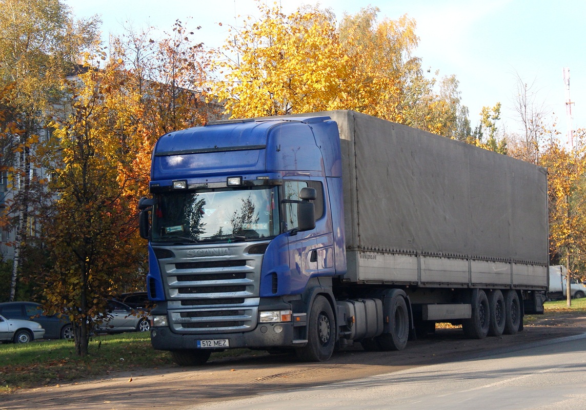 Scania R 480 #512 MEZ. Псков, Инженерная улица