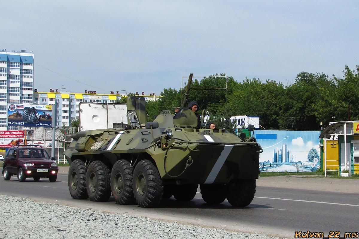 БТР-70М. Алтайский край, Барнаул, Власихинская улица