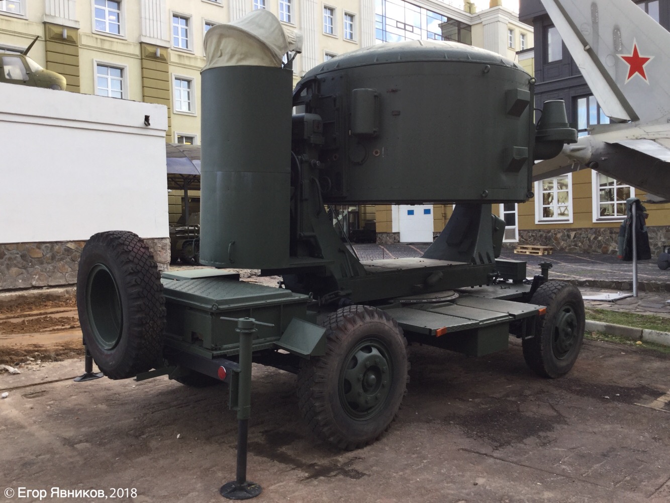 Зенитный прожектор Б-200. Московская область, Ильинское шоссе 4-ый км (Музей техники Вадима Задорожного)