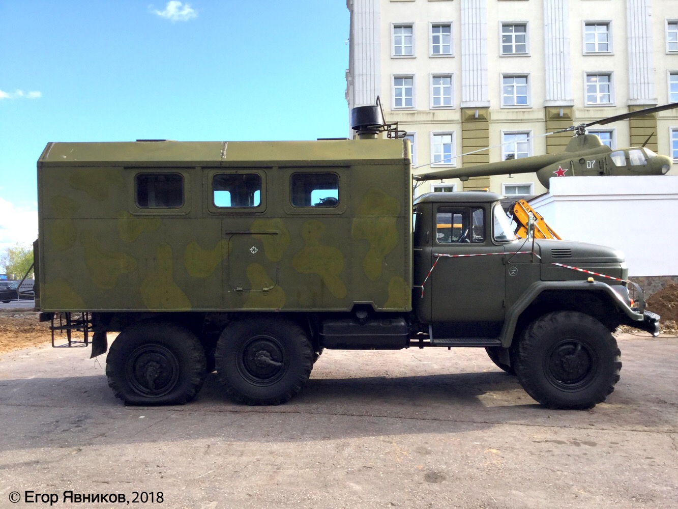 Кузов-фургон типа КУНГ на базе ЗиЛ-131. Московская область, Ильинское шоссе 4-ый км (Музей техники Вадима Задорожного)